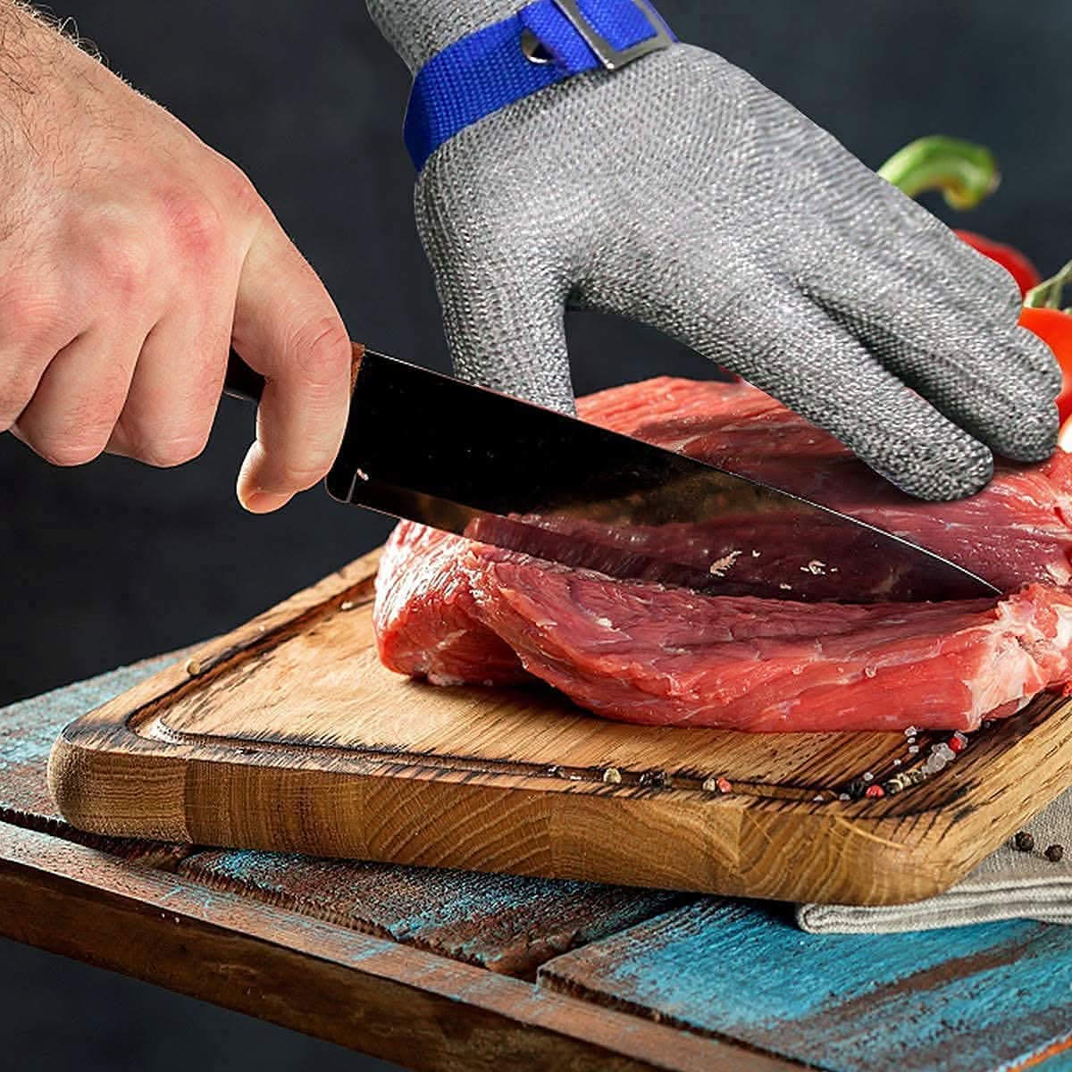 Stainless Steel Safety Gloves with Maximum Cut Resistance