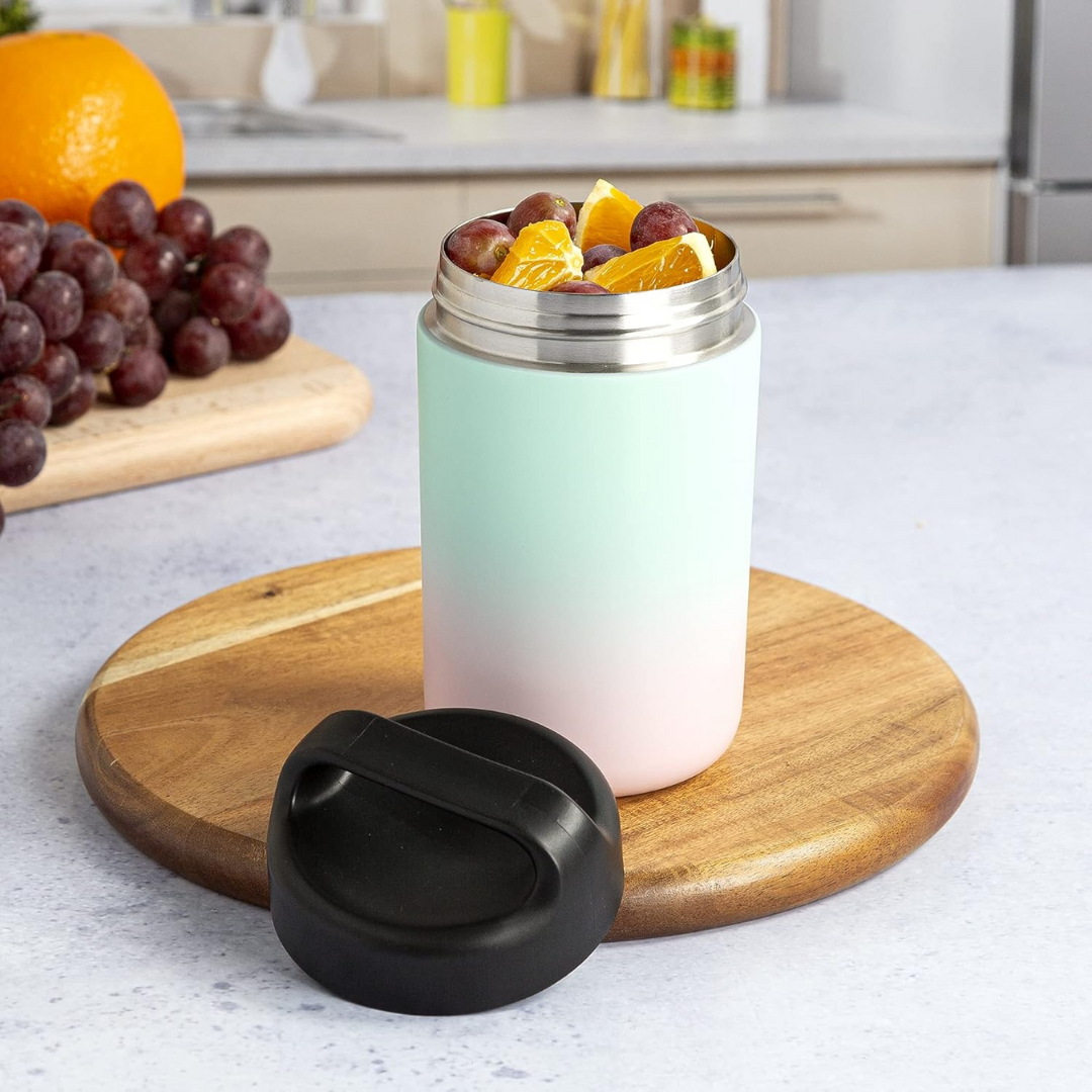 Stainless Steel Thermal Food Container with Handle