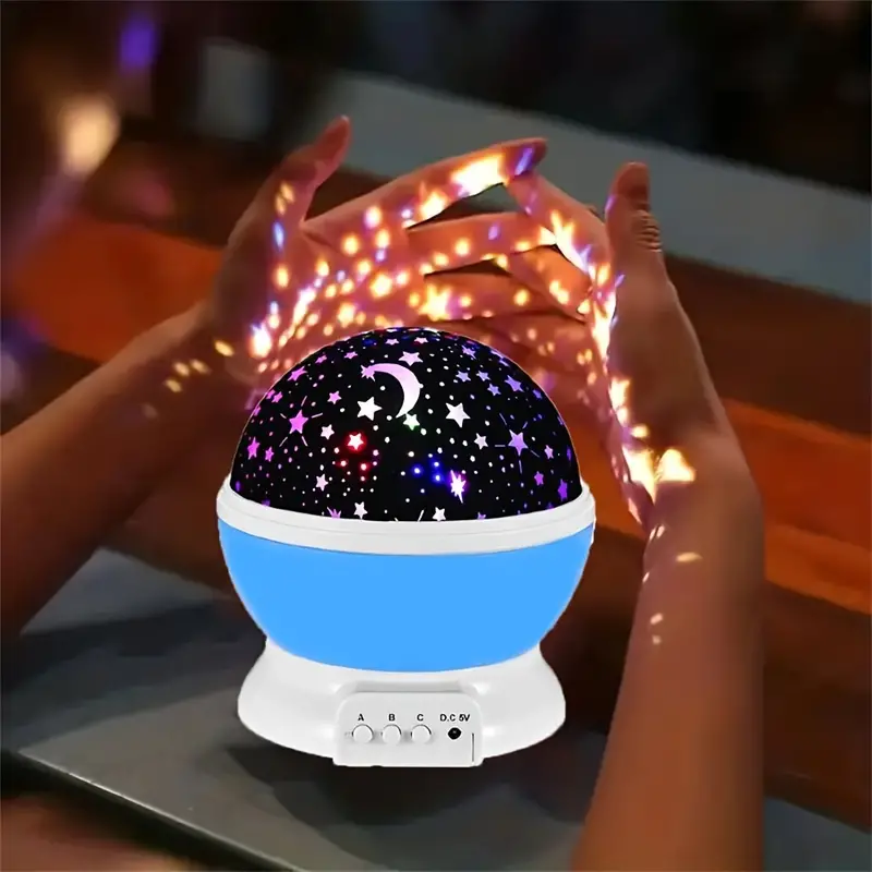 Star Projector Night Light - Soothing Sky Projection with Music