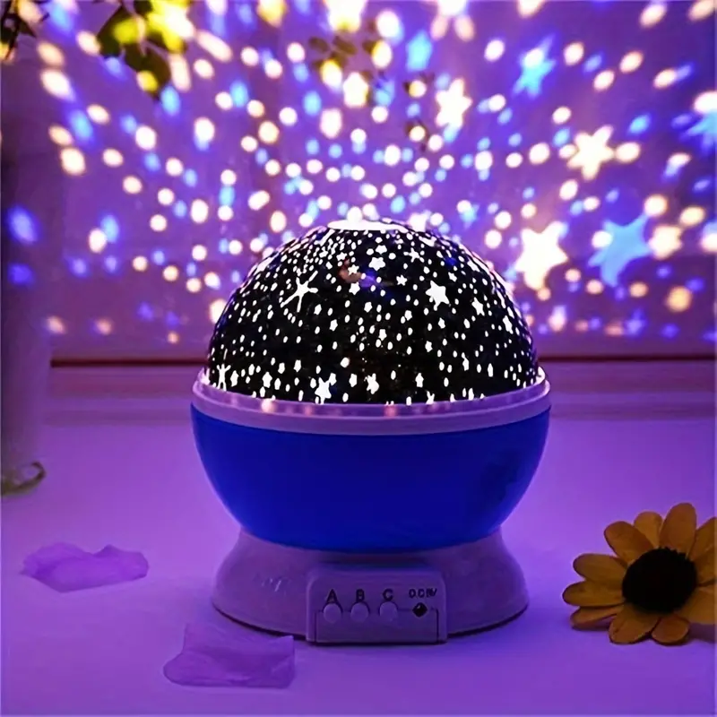 Star Projector Night Light - Soothing Sky Projection with Music
