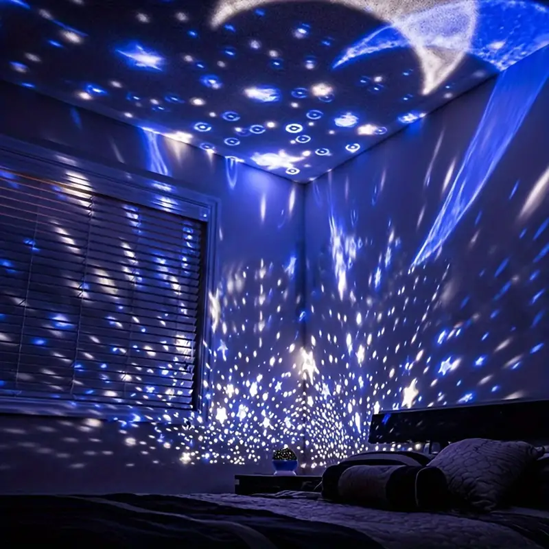 Star Projector Night Light - Soothing Sky Projection with Music