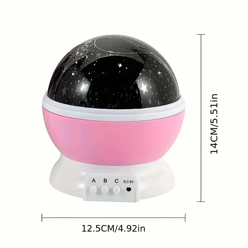 Star Projector Night Light - Soothing Sky Projection with Music