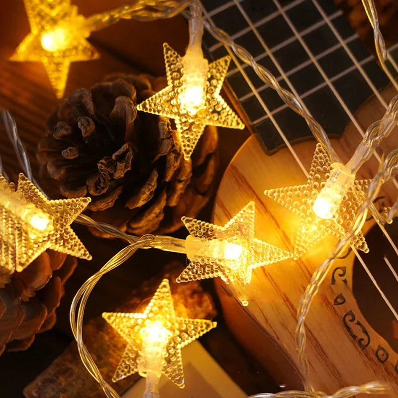 Starlight LED String Lights - Ideal for Indoor Decor, Outdoor Camping, and Tent Ambiance