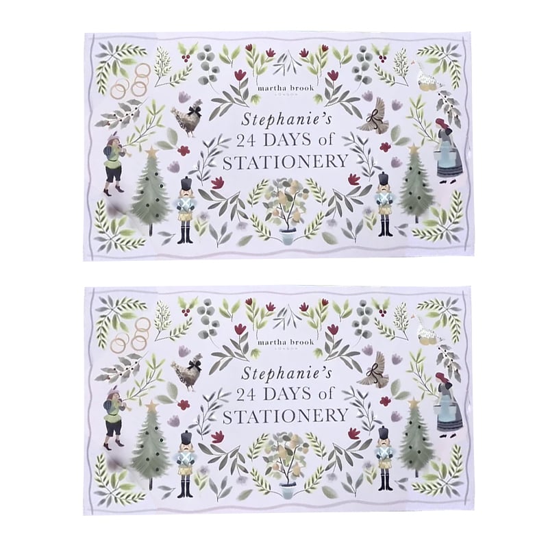 Stationery Countdown Calendar - 24 Delights
