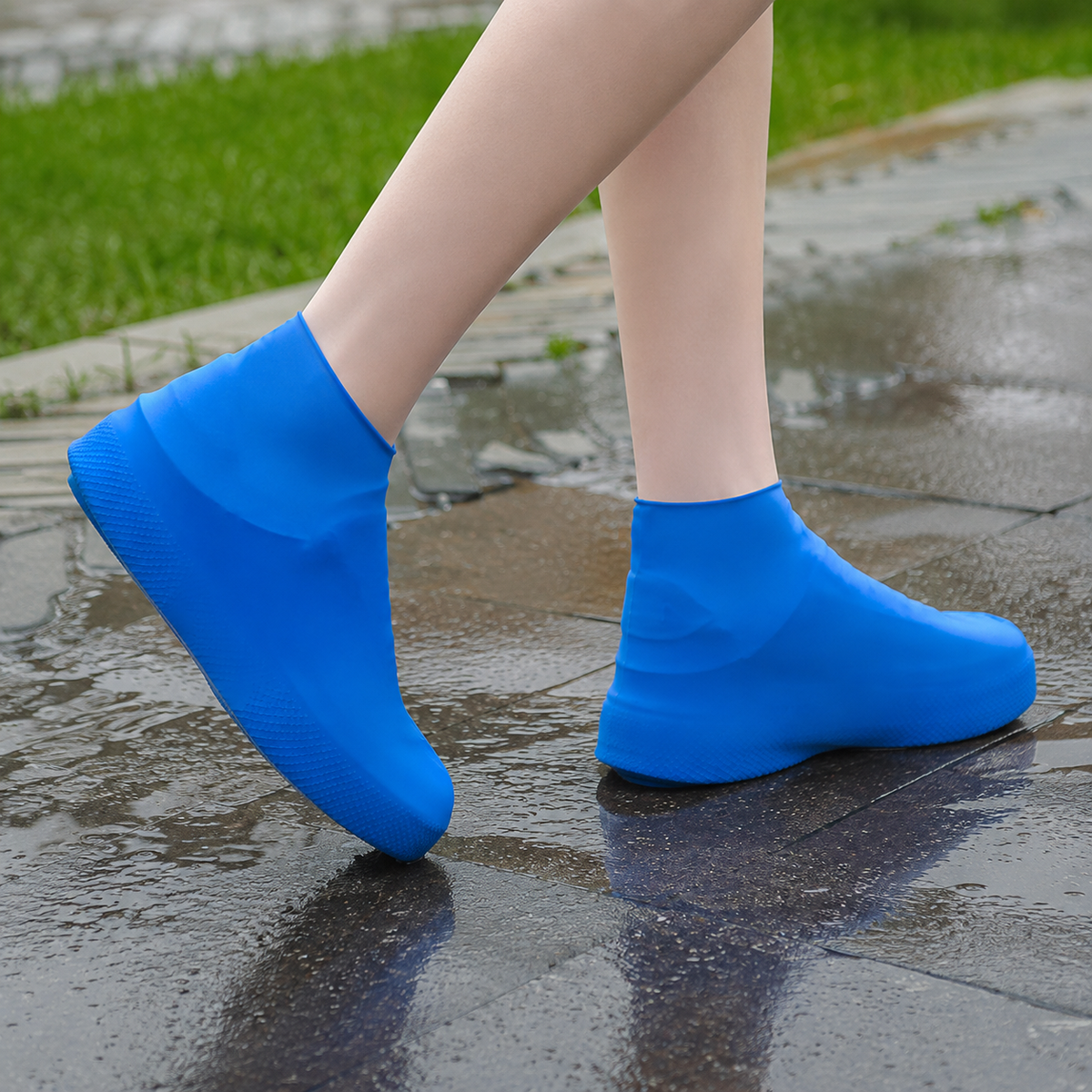 Stretch-Fit Waterproof Shoe Covers