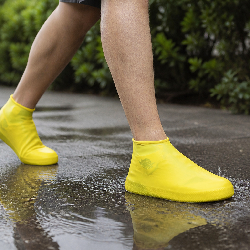 Stretch-Fit Waterproof Shoe Covers