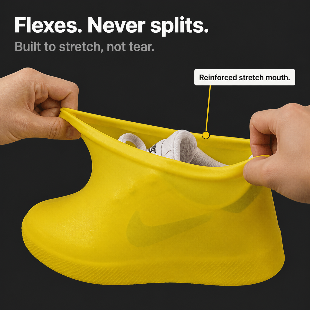 Stretch-Fit Waterproof Shoe Covers