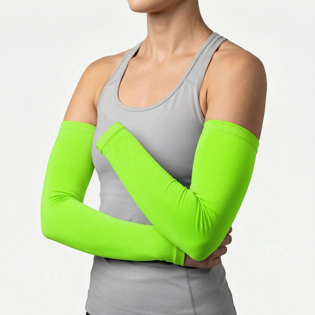 Stretchy Athletic Pull-On Arm Sleeves