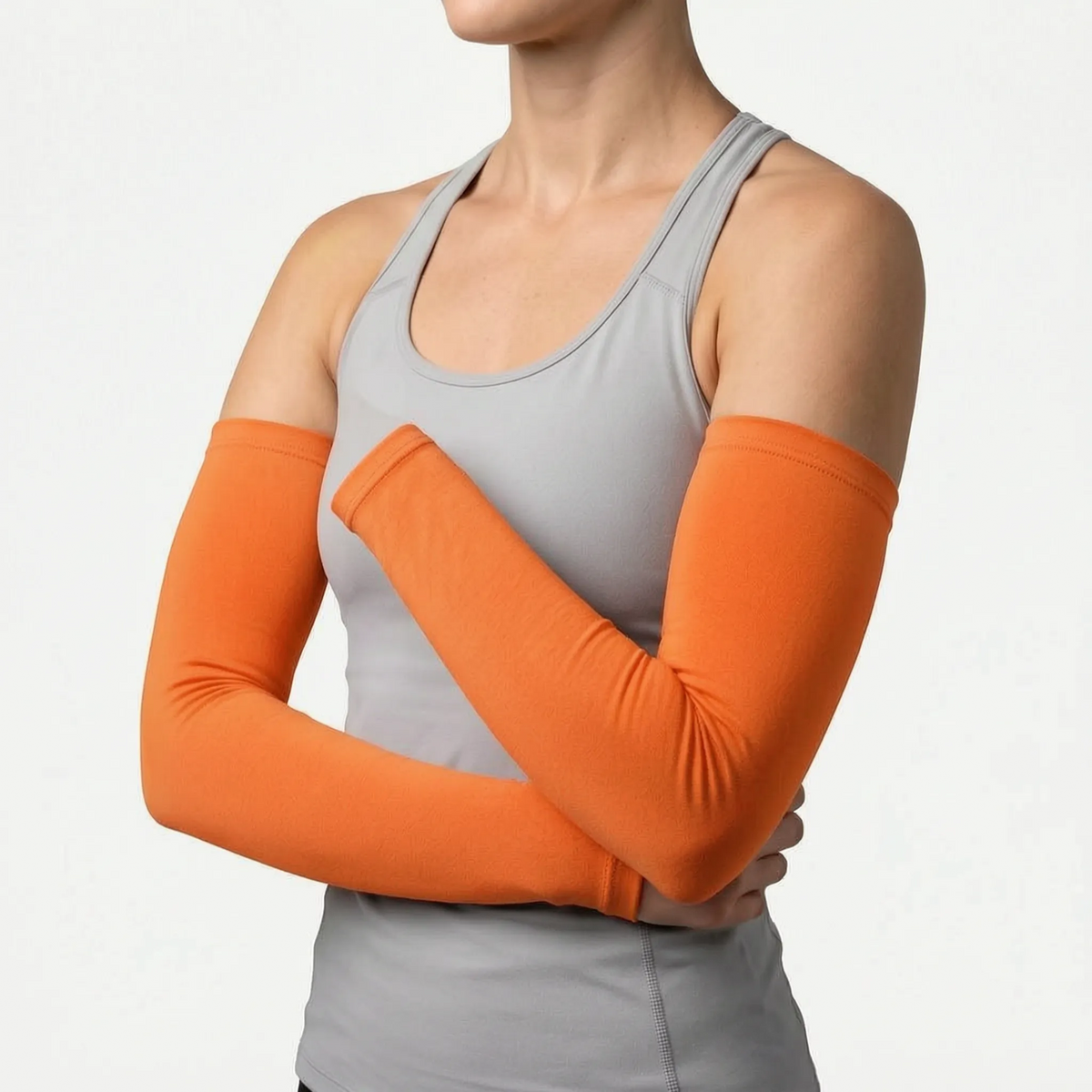 Stretchy Athletic Pull-On Arm Sleeves