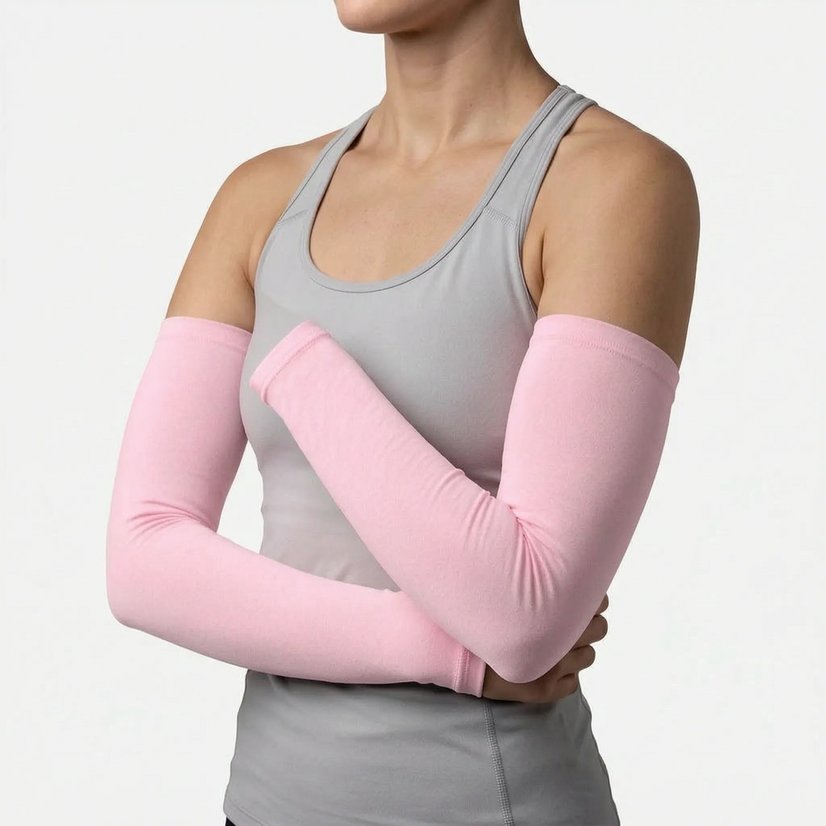 Stretchy Athletic Pull-On Arm Sleeves