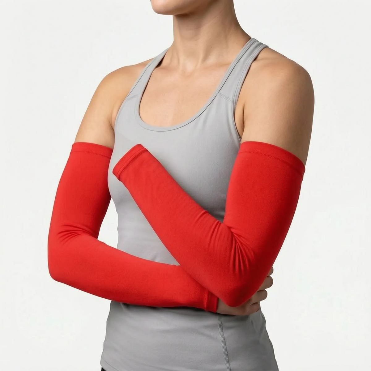 Stretchy Athletic Pull-On Arm Sleeves