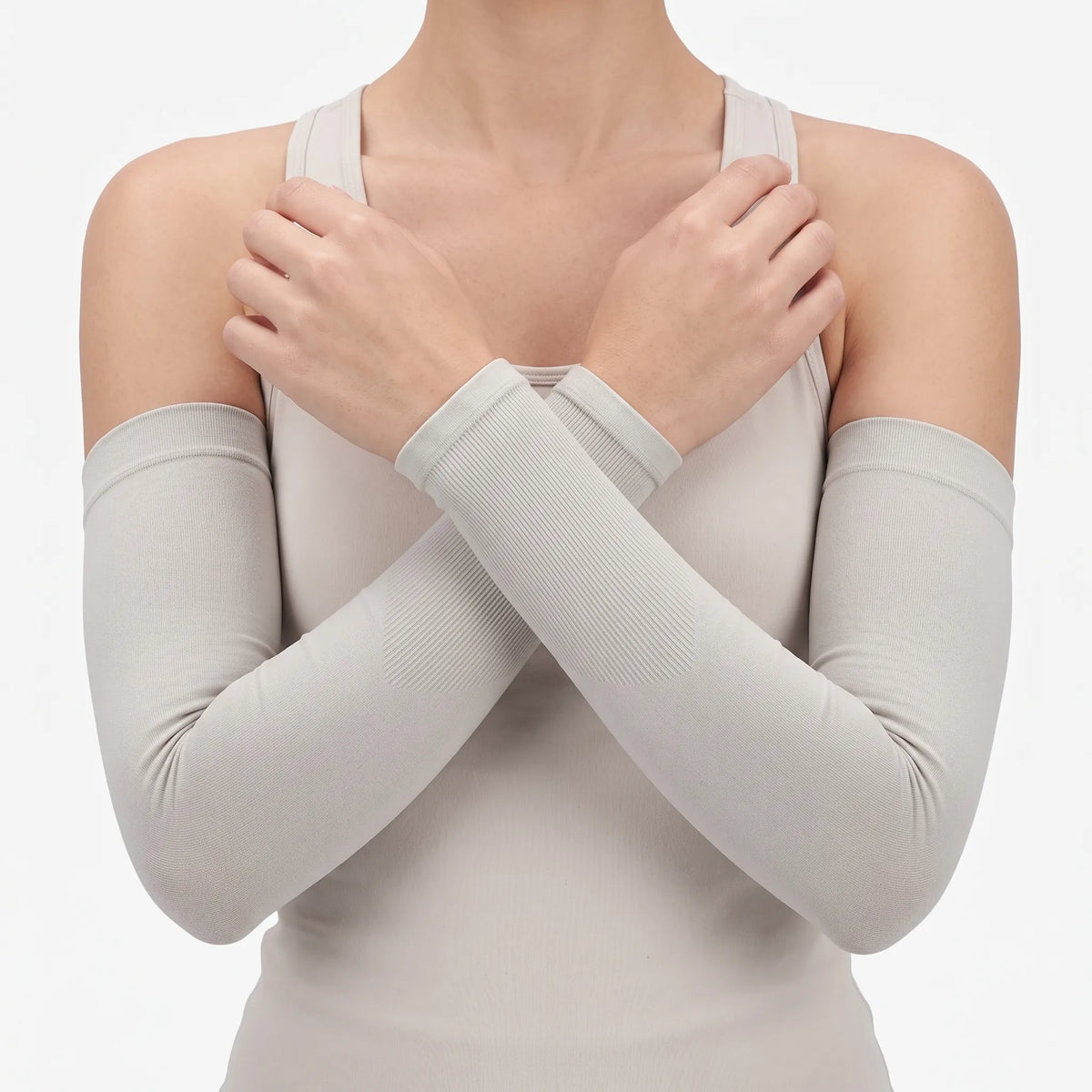 Stretchy Slip-On Sports Arm Sleeves