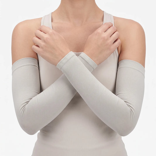 Stretchy Slip-On Sports Arm Sleeves