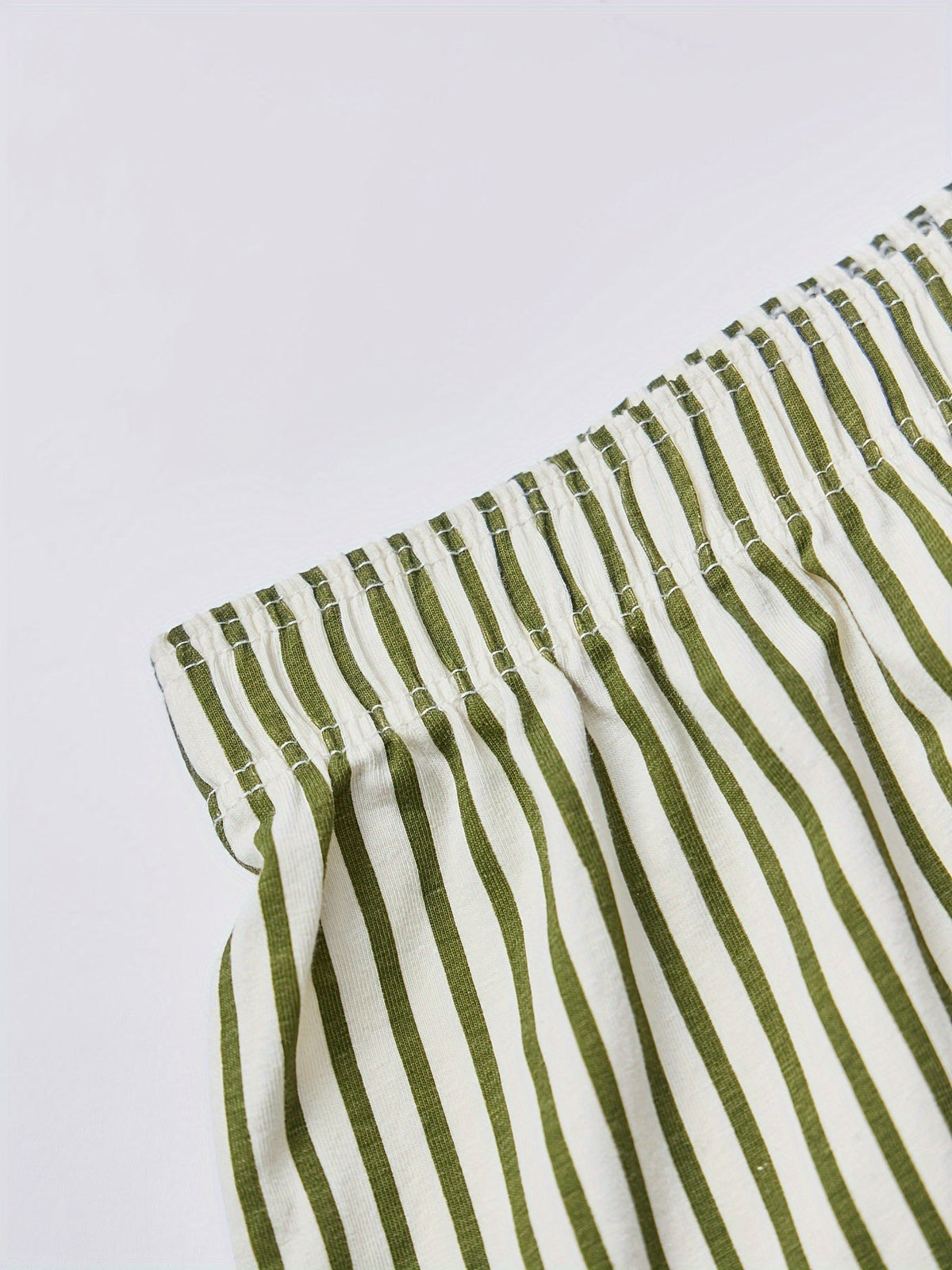 Striped Boxer Shorts Set