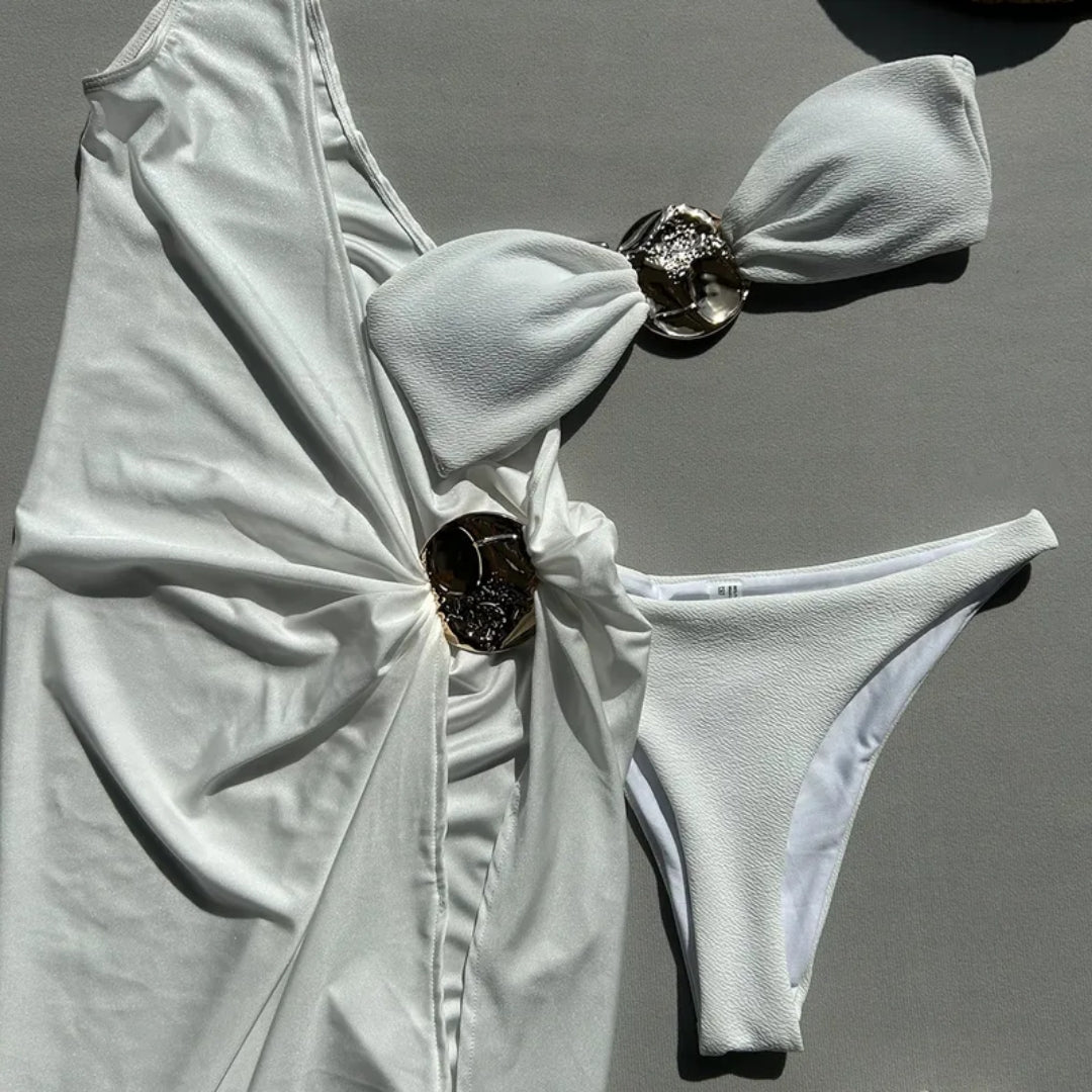 Stylish 3-Piece Swimwear Set