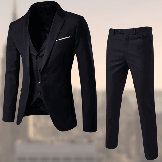 Stylish Men's Three-Piece Suit