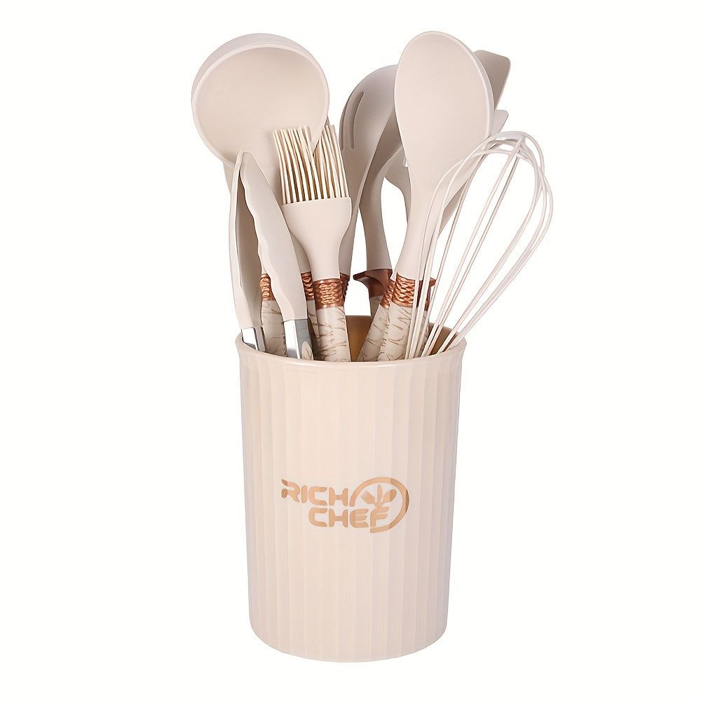 Stylish Silicone Kitchen Utensil Set