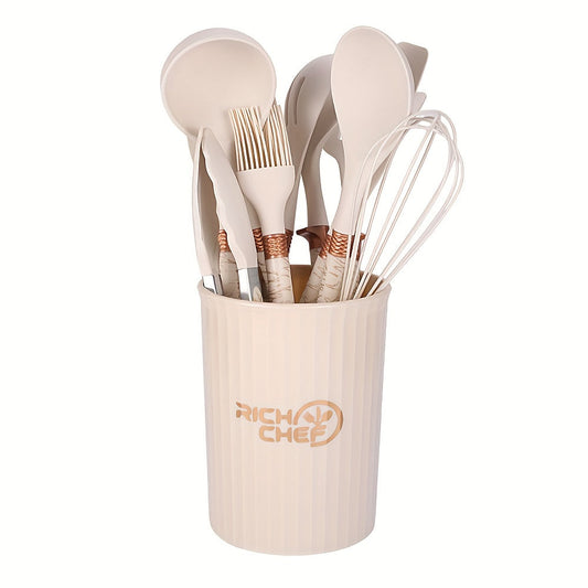 Stylish Silicone Kitchen Utensil Set