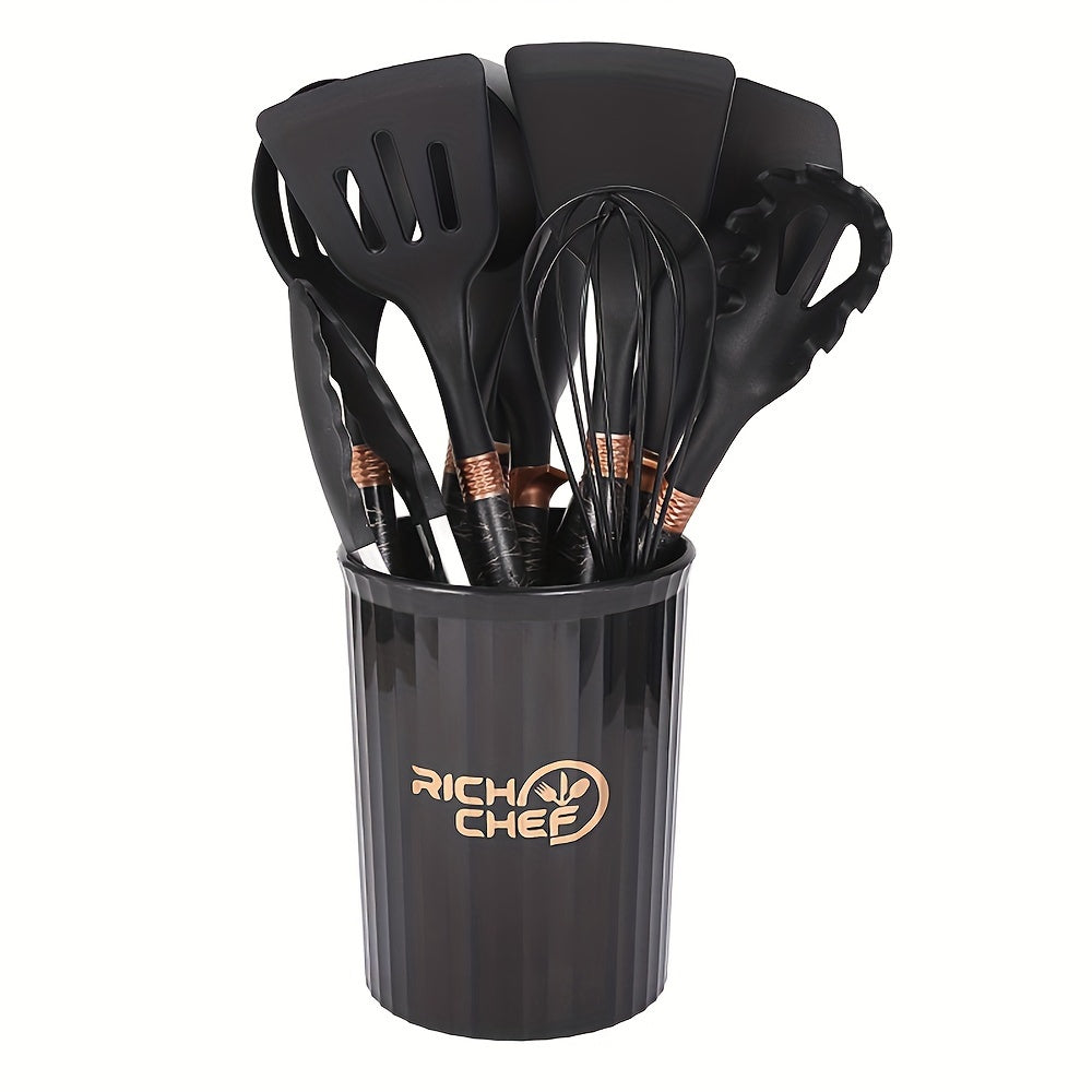 Stylish Silicone Kitchen Utensil Set