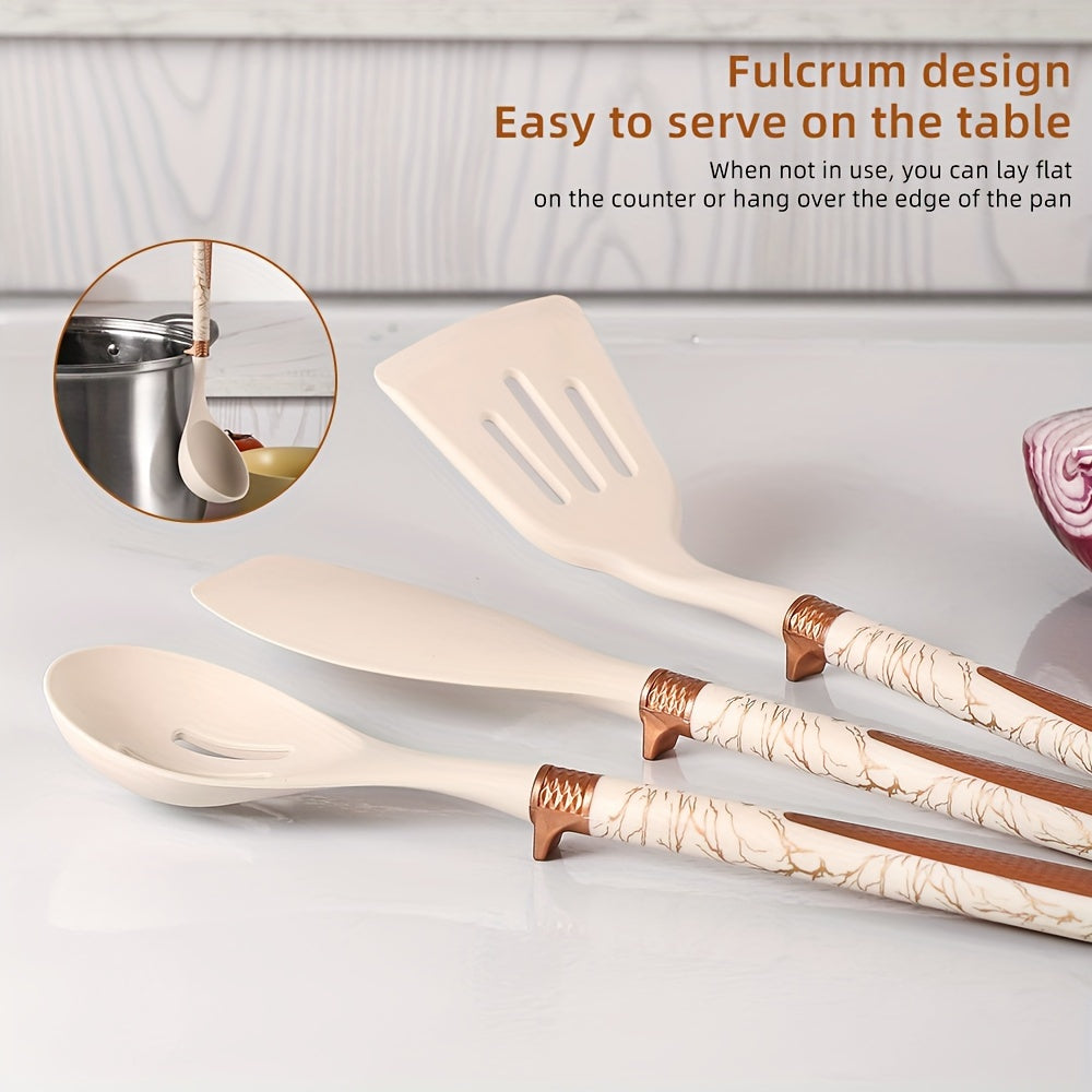 Stylish Silicone Kitchen Utensil Set