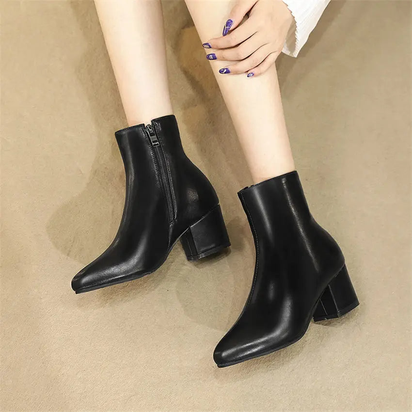 Stylish Silver Women's Ankle Boots - Comfort & Fashion