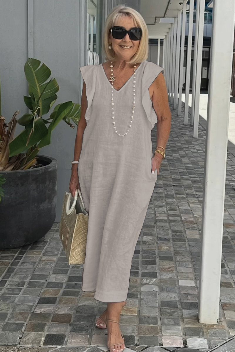Stylish Sleeveless Summer Dress