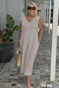Stylish Sleeveless Summer Dress