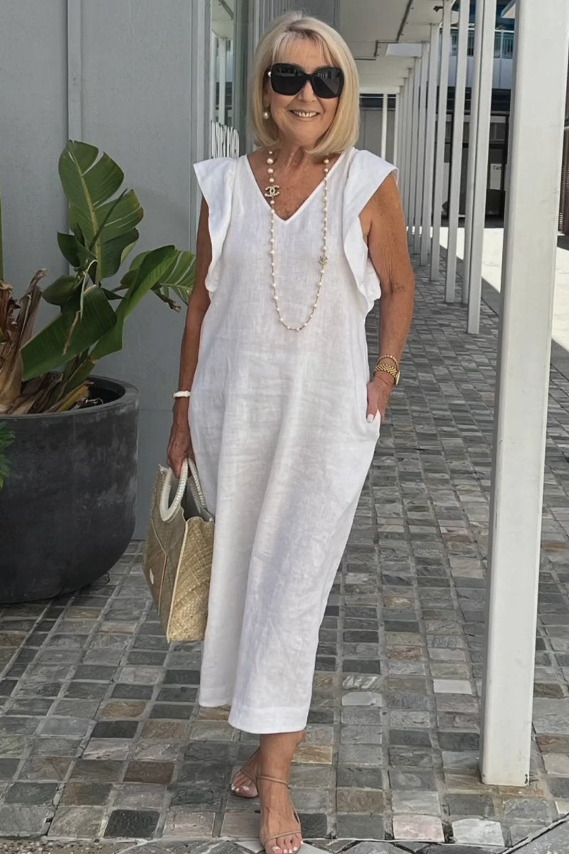 Stylish Sleeveless Summer Dress