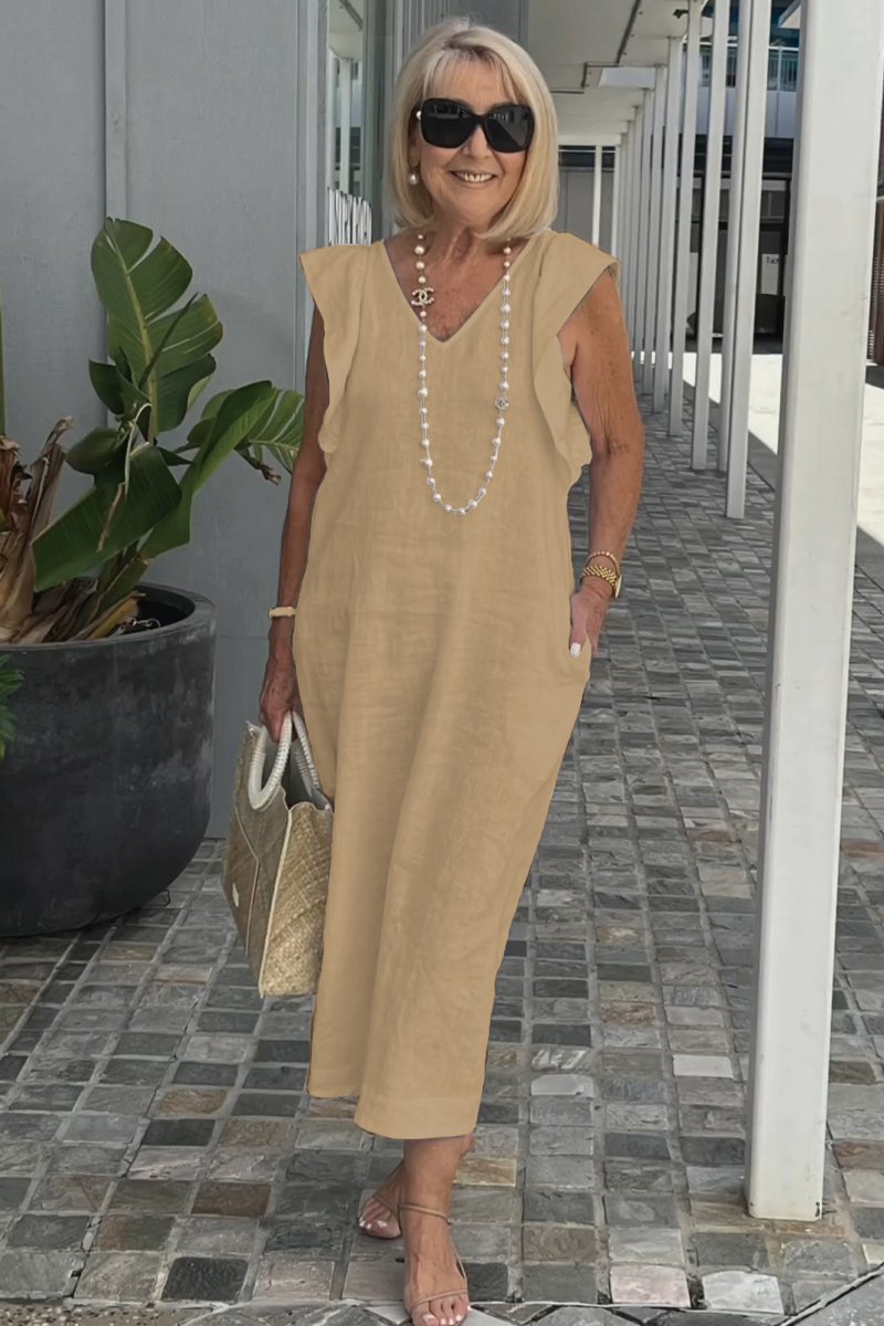 Stylish Sleeveless Summer Dress