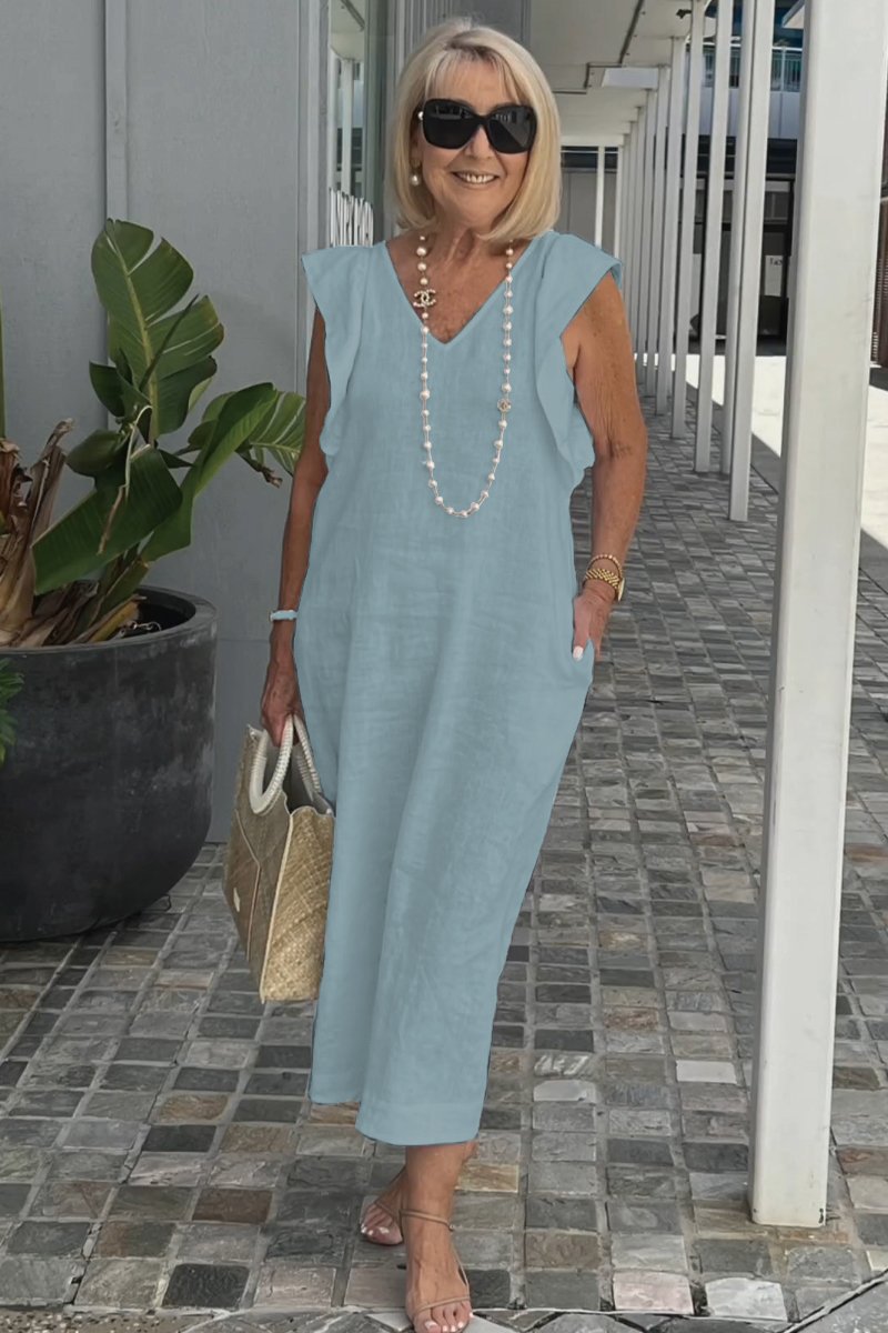 Stylish Sleeveless Summer Dress