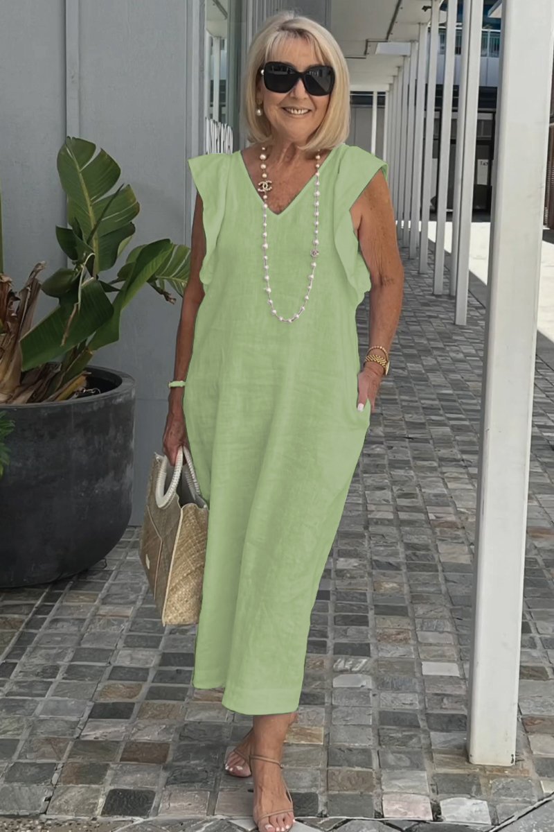 Stylish Sleeveless Summer Dress
