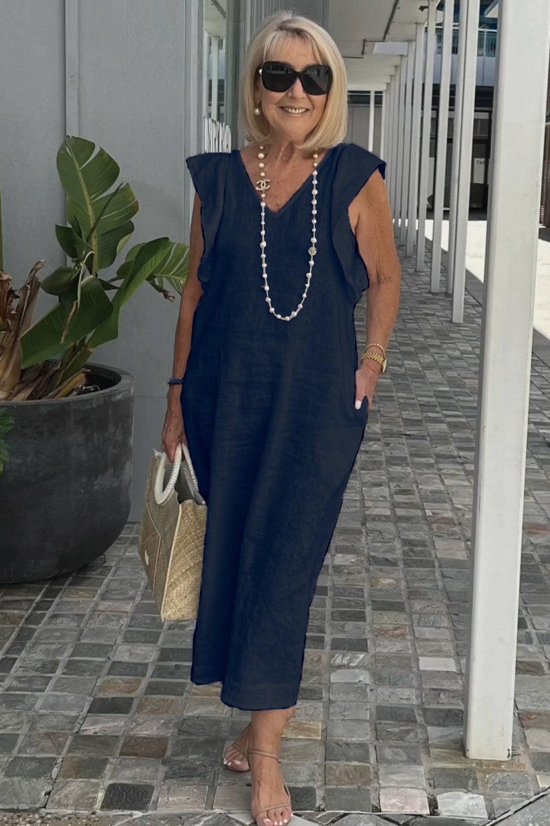 Stylish Sleeveless Summer Dress