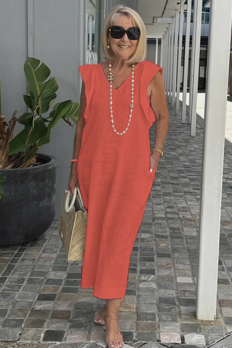 Stylish Sleeveless Summer Dress