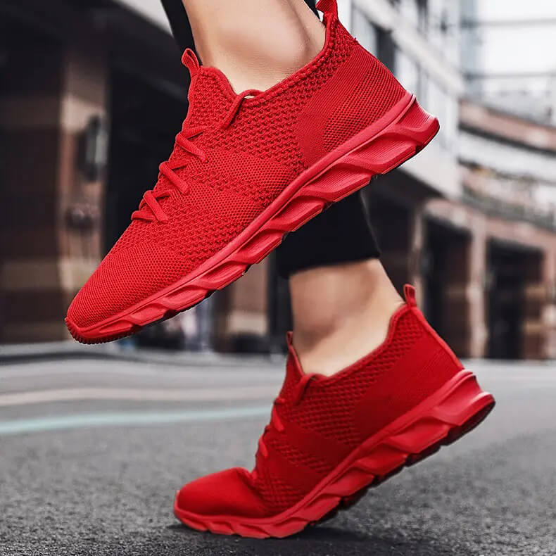 Stylish White Running Shoes