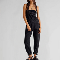 Stylish Women's Denim Overalls - Trendy and Comfortable