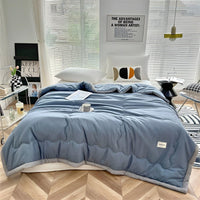 Summer Cooling Comforter Made of High-Quality Cooling Fibers - Lightweight and Breathable for Pleasant Nights