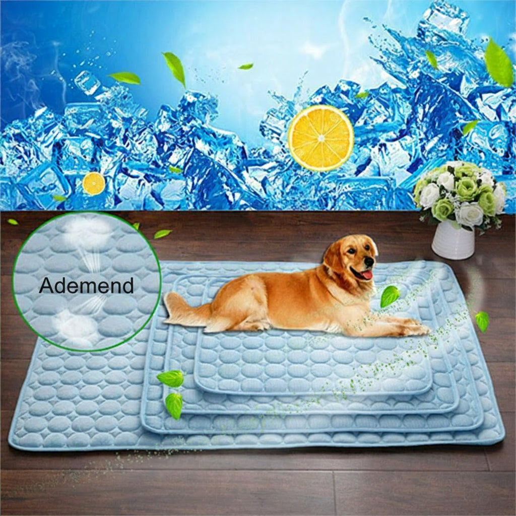 Summer Ice Silk Cooling Mat for Pets (Dogs or Cats)