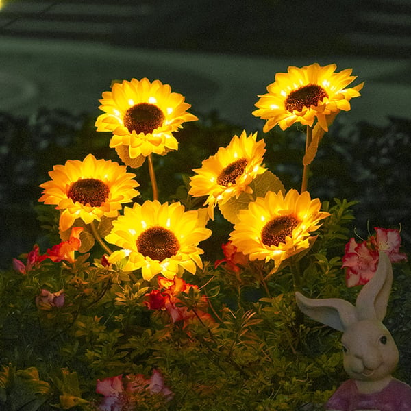 Sunflower Solar Garden Lights