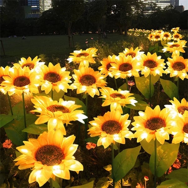 Sunflower Solar Garden Lights