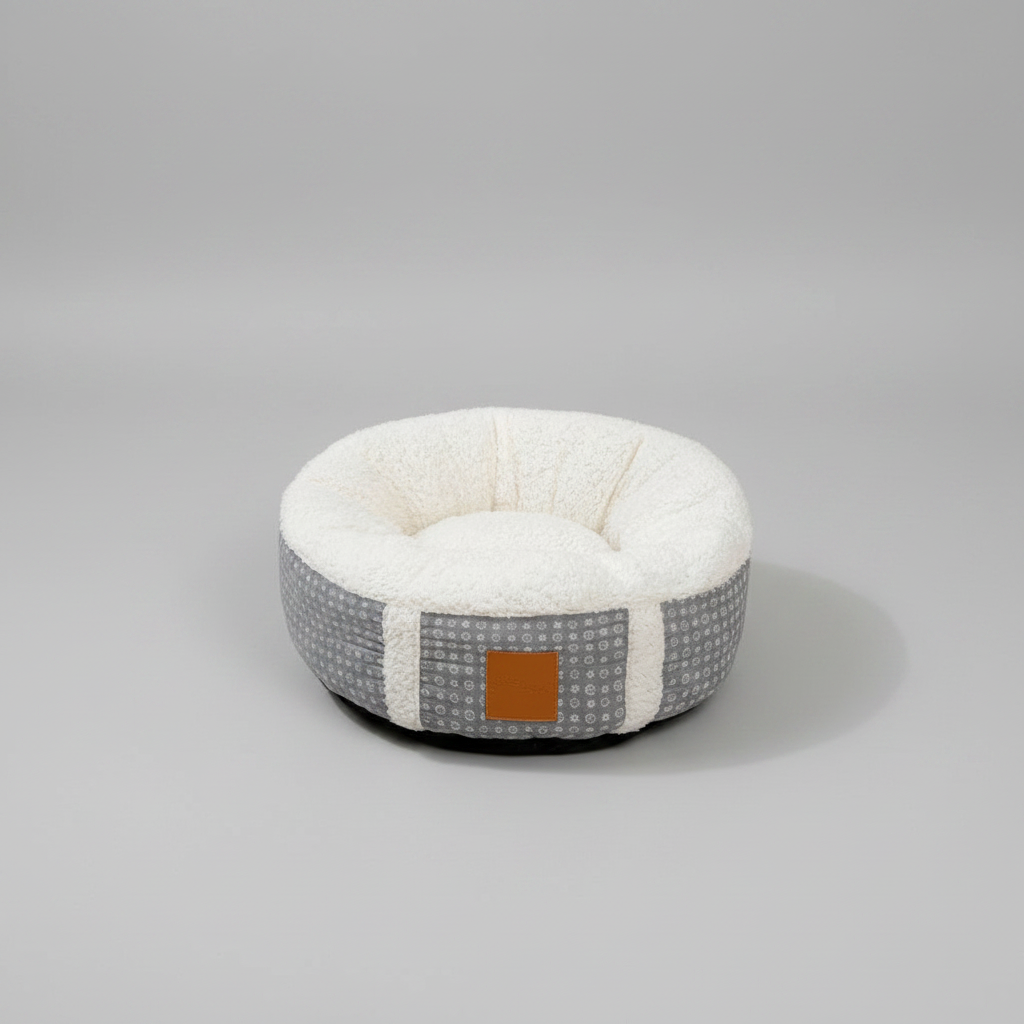 Super-Soft Calming Winter Pet Bed