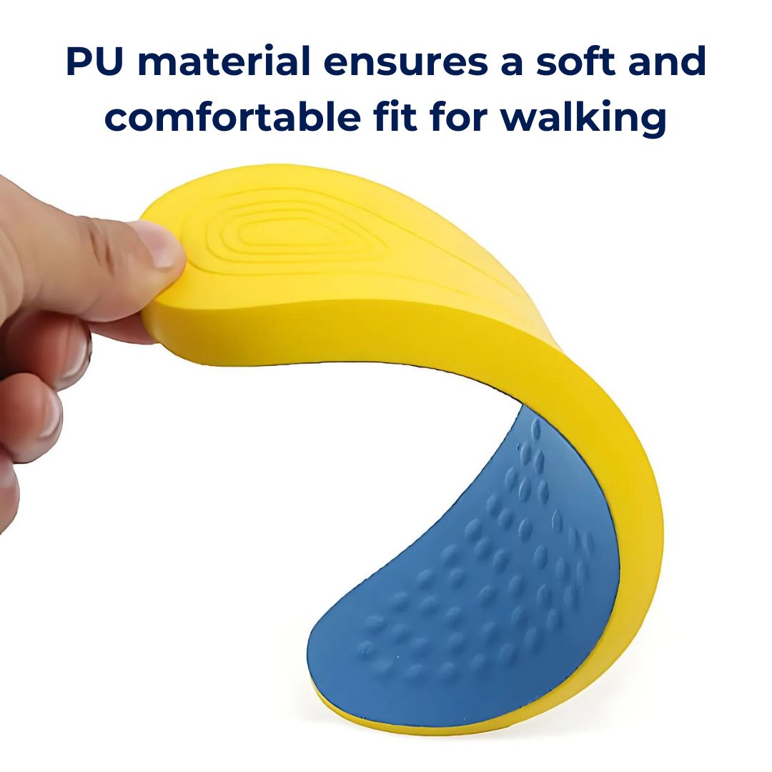 Supination Insoles for Underpronation - Orthopedic Foot Support Insoles for Everyday Comfort