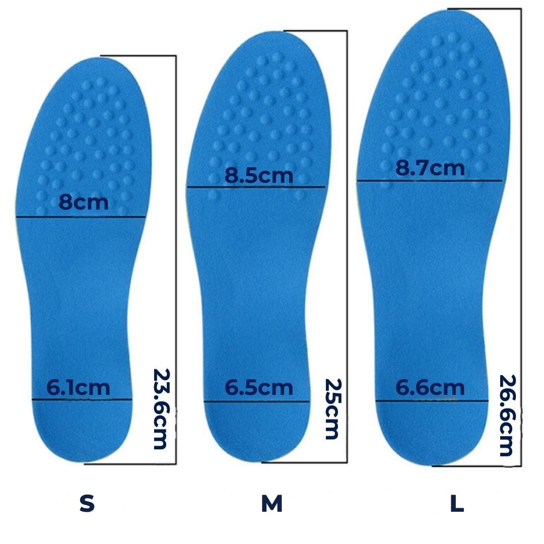 Supination Insoles for Underpronation - Orthopedic Foot Support Insoles for Everyday Comfort