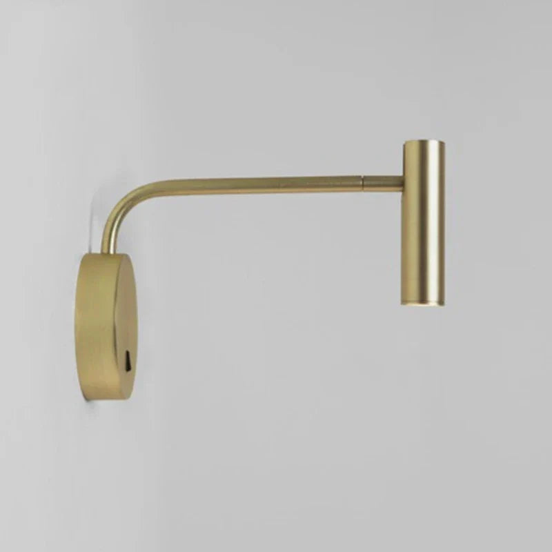 Swiveling LED Wall Light – Modern Bedroom Reading Lamp