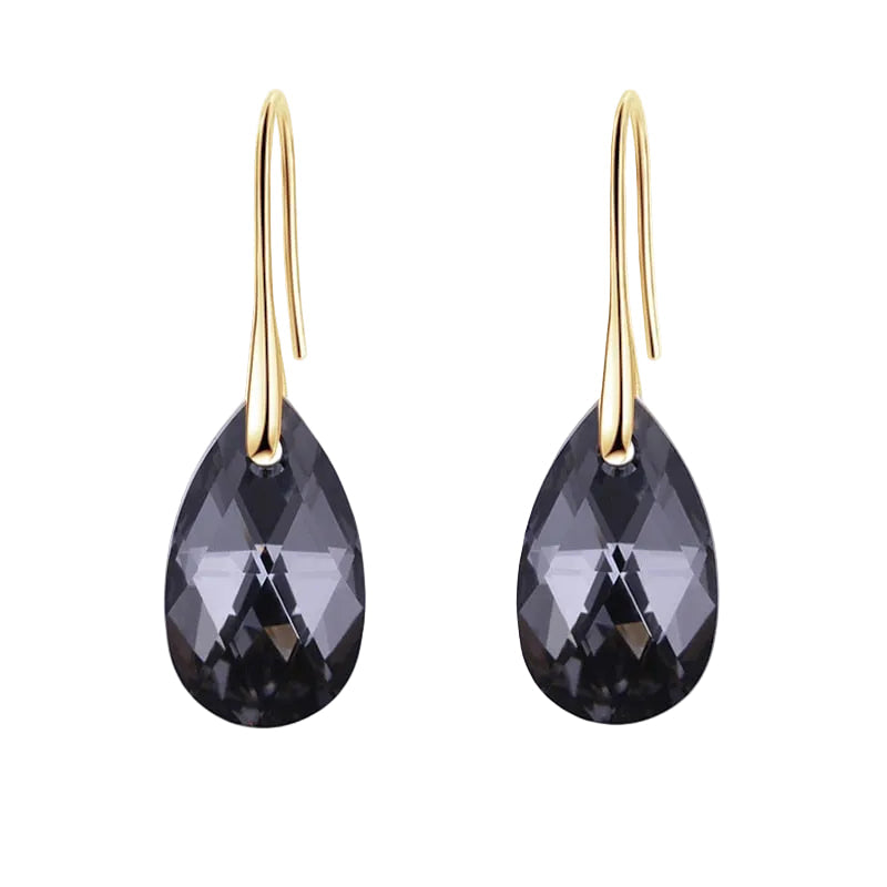 Teardrop Crystal Earrings