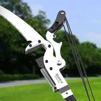 Telescopic Tree Pruner with Cord | SK5 Steel Blade | For Fruit Trees and High Branches