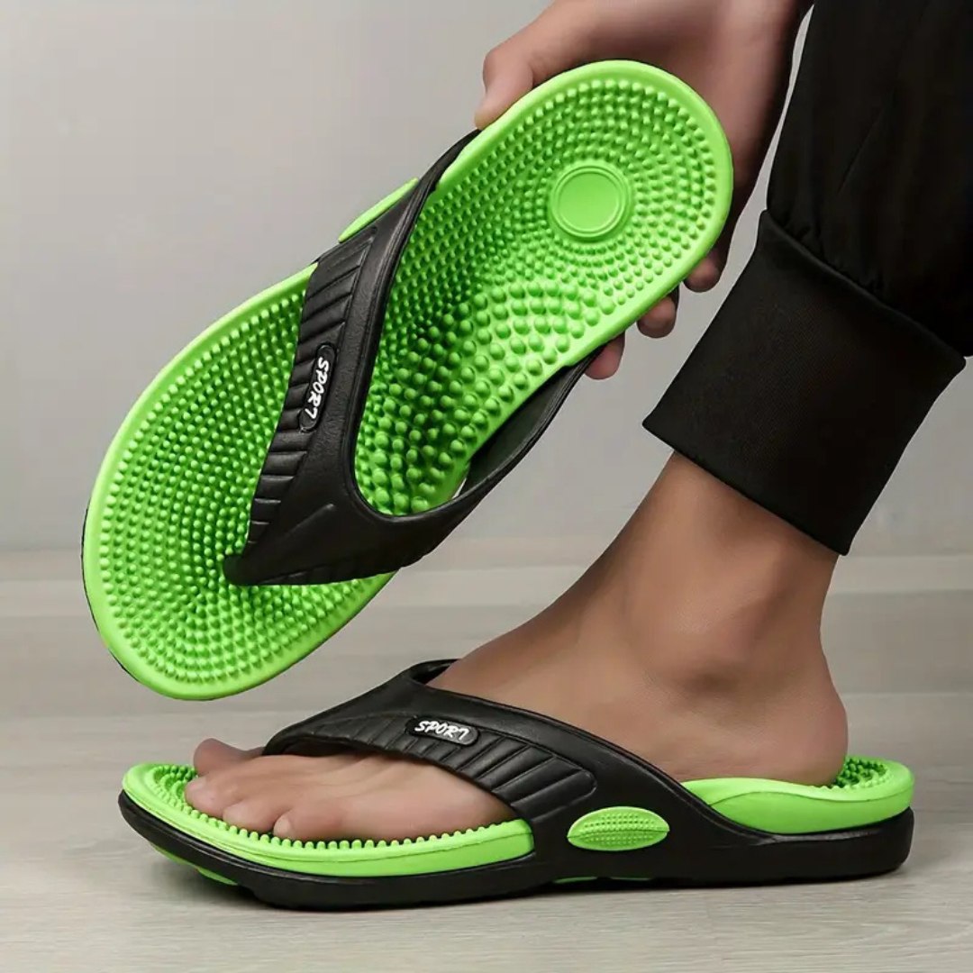 Therapeutic Acupressure Massage Flip-Flops