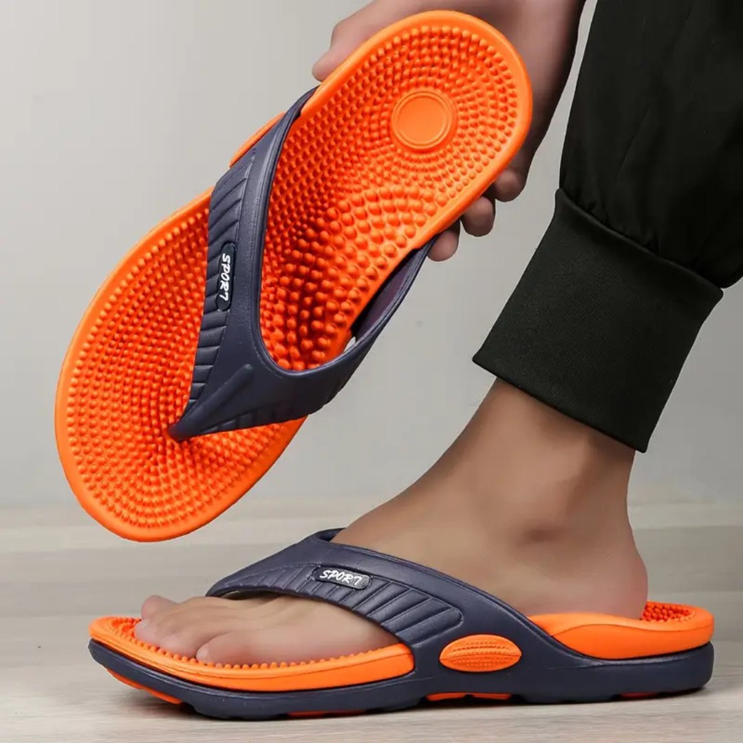 Therapeutic Acupressure Massage Flip-Flops