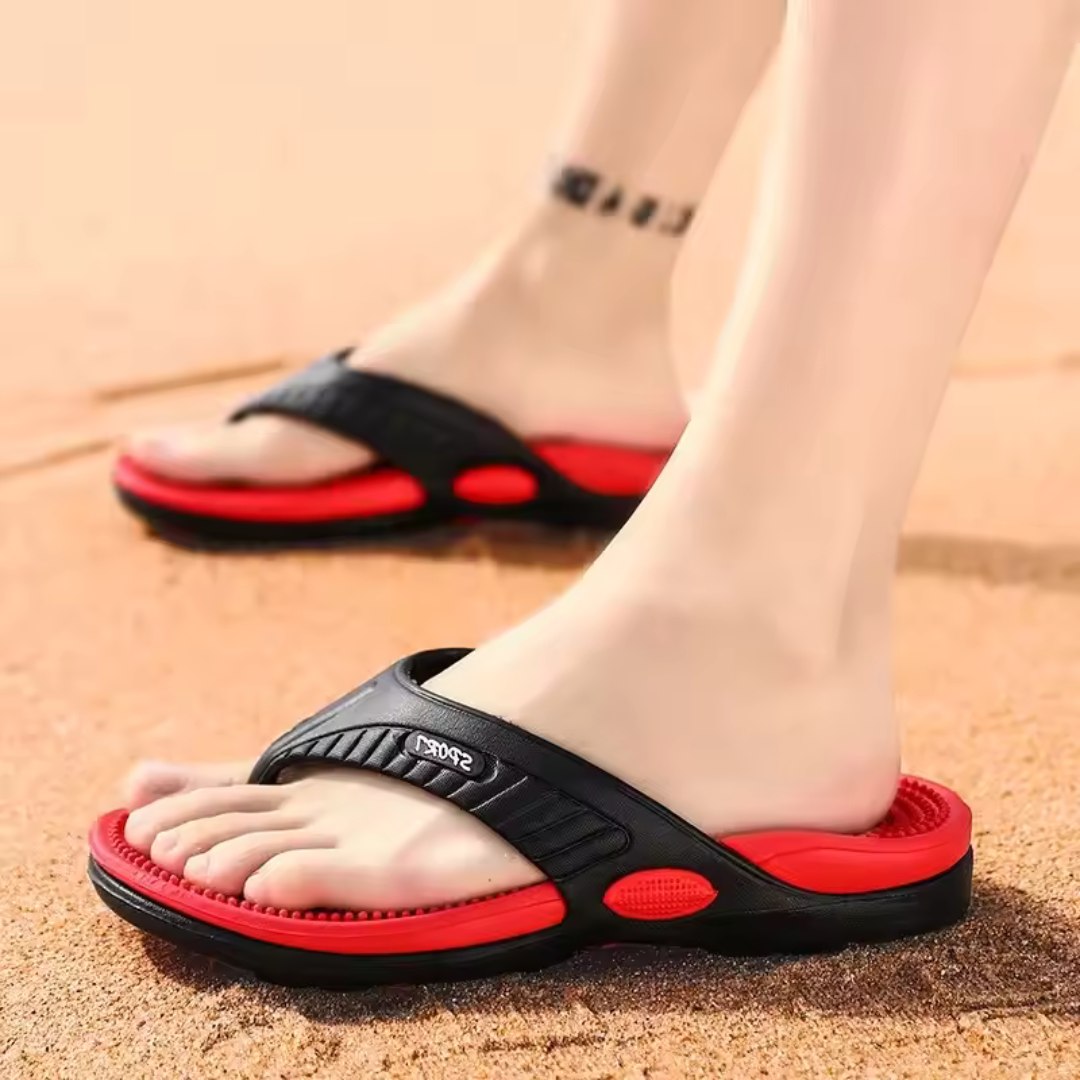 Therapeutic Acupressure Massage Flip-Flops