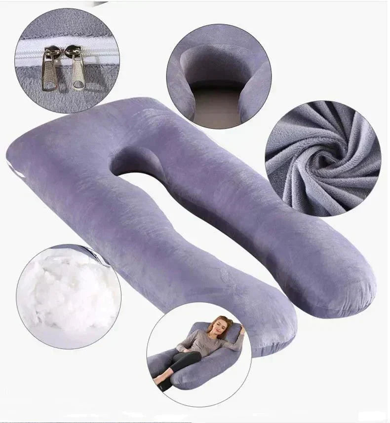 Therapeutic Support Cushion – Relieves Neck, Back, and Abdominal Pain – Ideal for Expectant Mothers