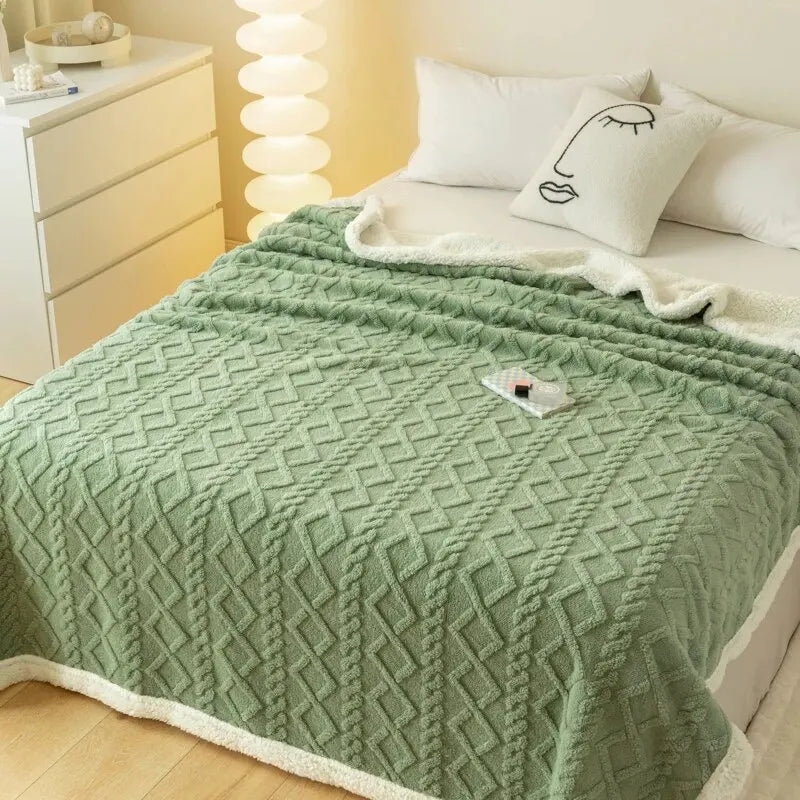 Thick Jacquard Blanket